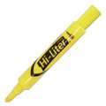 Back to School Sale | Avery 07742 Chisel Tip Desk-Style HI-LITER Highlighters - Yellow Ink, Yellow/Black Barrel (1-Dozen) image number 1