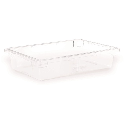 Food Trays, Containers, and Lids | Carlisle 1062107 18 in. x 26 in. x 6 in. 8.5 gal. StorPlus Polycarbonate Plastic Food Storage Container - Clear image number 0