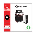 Back to School Sale | Innovera IVRB321WN Remanufactured 550 Page High Yield Ink Cartridge for HP CB321WN - Black image number 1