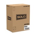 Just Launched | SOLO 316W-2050 16 oz. Single-Sided Poly Paper Hot Cups - White (50 Sleeve, 20 Sleeves/Carton) image number 3