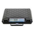 Mailroom Equipment | Brecknell GP100 100 lbs. Capacity 12.5 in. x 10.95 in. x 2.2 in. Platform Portable Electronic Utility Bench Scale image number 0