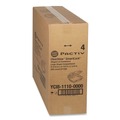 Food Trays, Containers, and Lids | Pactiv Corp. YCI811100000 Clearview Smartlock 9.22 in. x 8.88 in. x 2.91 in. Hinged Lid Containers - Clear (200/Carton) image number 2
