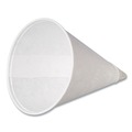 Cups and Lids | Coffee Pro CPCONESTD 3.2 oz. Paper Cone Cups - White (5000/Carton) image number 3