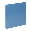 Just Launched | Universal UNV20713 11 in. x 8.5 in. 1 in. Capacity 3 Rings Slant D-Ring View Binder - Light Blue image number 0