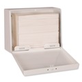 Paper Towel Holders | Tork 70WM1 11.75 x 5.75 x 9.25 Singlefold Hand Towel Dispenser - White (1/Carton) image number 2