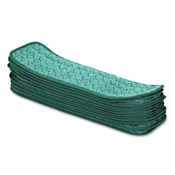 Rubbermaid Commercial FGQ41200GR00 18.5 in. x 5.5 in. Microfiber Dust Pad - Green