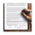 Stamps & Stamp Supplies | ACCUSTAMP2 035533 1.63 in. x 0.5 in. FAXED Pre-Inked Shutter Stamp - Red/Blue image number 3