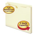 File Folders | Smead 75520 2-Ply Straight Tab Letter Size File Jackets - Manila (50/Box) image number 4