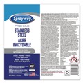 Furniture Cleaners | Sprayway PRO LINE 1000058639 15 oz Stainless Steel Cleaner and Polish (12/Carton) image number 3