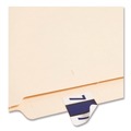 File Folders | Smead 67377 1 in. x 1.25 in. 7 Numerical End Tab File Folder Labels - White (1-Roll) image number 1
