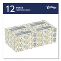  | Kleenex 03076 2-Ply Facial Tissue for Business - White (12 Boxes/Carton) image number 2