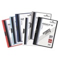 Sheet Protectors | Durable 220307 DuraClip Report Cover - Clear/Dark Blue (25/Box) image number 6