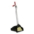 Just Launched | Unger EDPBR 33 in. x 12 in. Metal Ergo Dustpan with Broom - Red/Silver image number 1