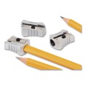 Pencil Sharpeners | Maped Helix 006600 Classic 1-Hole Metal Pencil Sharpener, 2.26 x 0.49 x 4.33, Silver image number 3