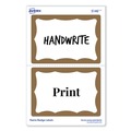 Labels | Avery 05146 3.38 in. x 2.33 in. Printable Adhesive Name Badges - Gold Border (100/Pack) image number 3