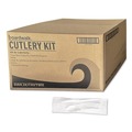 Cutlery | Boardwalk BWK3KITHVYWH 3-Piece Polystyrene Fork/Knife/Teaspoon Cutlery Kit - White (250/Carton) image number 0