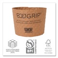  | Eco-Products EG-2000 Ecogrip Hot Cup Sleeves - Renewable and Compostable (1300/Carton) image number 3