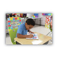 White Boards | Creativity Street PAC9882-10 12 in. x 9 in. Dry Erase Student Boards - Blue/White Surface (10/Set) image number 5