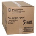 Food Trays, Containers, and Lids | Pactiv Corp. YM336184 5.5 in. x 5.5 in. x 3.25 in. Quart Berigard Molded Fiber Berry Basket - Green (297/Carton) image number 4