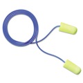 Safety & First Aid | 3M 311-1250 E-A-Rsoft Soft Foam Regular Size Corded Earplugs - Yellow Neon (200 Pairs/Box) image number 0