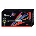 Permanent Markers | BIC GPM241-BK Intensity Fine Bullet Tip Permanent Marker Value Pack - Black (24/Pack) image number 1