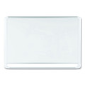 Bulletin Boards | MasterVision MVI050205 Magnetic Gold Ultra 48 in. x 36 in. Dry Erase Boards - White Surface/White/Natural Aluminum Frame image number 0