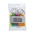 Label & Badge Holders | CONTROLTEK 500135 Metal/Plastic Key Tags - Green/Orange/Purple/Yellow (4/Pack) image number 0