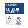 Toilet Paper | Tork 12021502 Advanced 3.48 in. x 1,600 ft. 2-Ply Septic Safe Jumbo Bath Tissue - White (6/Carton) image number 6