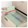 File Folders | Smead 14076 Pressboard Six-Section Classification Folders with 2/5-Cut Tabs- Letter, Gray/Green (10/Box) image number 4