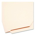 File Folders | Smead 76700 11 Point Straight Tab End Tab Jackets with Reinforced Tabs - Legal, Manila (100/Box) image number 1