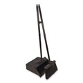 Cleaning Tools | Carlisle 36141503 11.8w x 36h Duo-Pan Upright Dust Pan and Broom with 24.5 in. Handle - Black image number 8