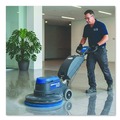 Cleaning & Janitorial Accessories | Boardwalk BWK4013BLU 13 in. Diameter Scrubbing Floor Pads - Blue (5/Carton) image number 6