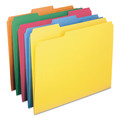 File Folders | Smead 11993 0.75 in. Expansion Reinforced 1/3-Cut Top Tab Colored File Folders - Letter Size/Assorted Colors (100/Box) image number 0