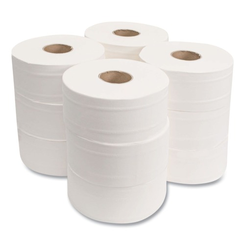 Toilet Paper | Morcon Paper VT110 2-Ply Septic Safe 17 ft. Bath Tissues - Jumbo, White (12 Rolls/Carton) image number 0