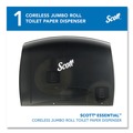 Paper Towels and Napkins | Scott 09602 Essential Coreless Jumbo Roll 14.25 in. x 6 in. x 9.75 in. Tissue Dispenser for Business - Black image number 1