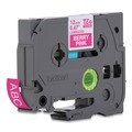 Labels | Brother P-Touch TZEMQP35 0.47 in. x 16.4 ft. Standard Adhesive Laminated Labeling Tape - White/Berry Pink image number 4
