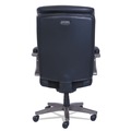 Office Chairs | La-Z-Boy 48962A 20.25 in. to 23.25 in. Seat Height Woodbury High-Back Executive Chair Supports Up to 300 lbs. - Black Seat/Back, Weathered Gray Base image number 3