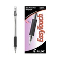 Pens | Pilot 32001 EasyTouch Fine 0.7 millimeter Stick Ballpoint Pen - Black Ink/Clear/Black Barrel (1-Dozen) image number 1