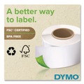 Back to School Sale | DYMO 30251 LabelWriter 1.12 in. x 3.5 in. Address Labels - White (2/Box) image number 6
