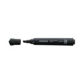 Permanent Markers | Universal UNV07050 Broad Chisel Tip Permanent Marker - Black (36/Pack) image number 3