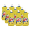 Dish Soaps | Ajax 144673 28 oz. Bottle Dish Detergent - Lemon Scent (9/Carton) image number 0