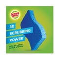 Cleaning Tools | Scotch-Brite 529-5 4.4 in. x 2.6 in. 0.8 in. Thick Non-Scratch Multi-Purpose Scrub Sponge - Blue (9/Pack) image number 4