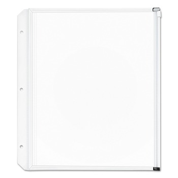 REPORT COVERS AND POCKET FOLDERS | Cardinal 14201 11 in. x 8-1/2 in. Expanding Zipper Binder Pockets - Clear (3/Pack)