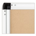 White Boards | U Brands 2806U00-01 PINIT 35 x 35 Magnetic Dry Erase Board - White image number 4
