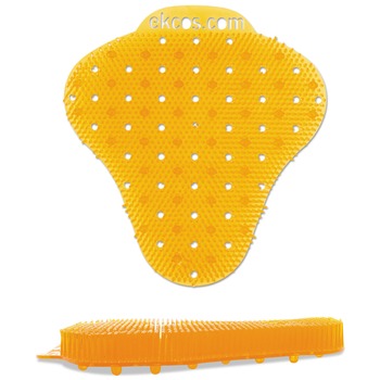 Diversey Care EKS-4O-12 ekcoscreen Urinal Screens - Tropical Scent, Orange (12/Carton)