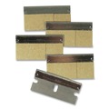 Box Cutters & Utility Knives | Unger SRB30 #9 Safety Scraper Stainless Steel Replacement Blades (100/Pack) image number 3