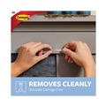 Hook & Loop Fasteners | Command 17026CLR-40ES 0.15 lbs. Capacity Plastic Decorating Clips Hooks and Strips - Clear (40 Clips and 48 Strips/Pack) image number 3