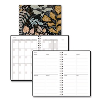 PRODUCTS | House of Doolittle 2121-47 Recycled Non-Dated Monthly/Weekly Fall Floral Planner - Multicolor Cover