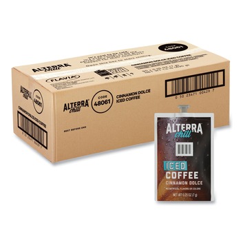 FLAVIA 48061 Alterra Coffee Freshpack - Iced Cinnamon Dolce (90/Carton)