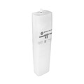 Food Service | Pactiv Corp. 51P102FS 8.38 in. x 5.88 in. x 1.21 in. #2 Foam Meat Tray - White (500/Carton) image number 3